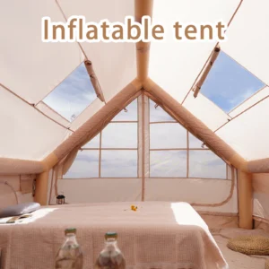 4-8 Person Inflatable Camping Tent - Quick-Setup