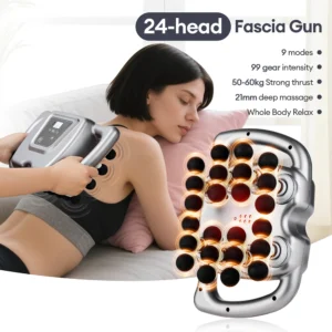 24-Head Fascia Gun High Frequency Body Massage